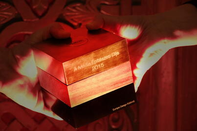 Átadták a MÉD 2015 Europa Design Belsőépítészeti Különdíját