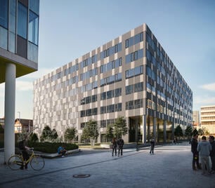 Átadták a Váci Greens irodakomplexum negyedik, „D” épületét