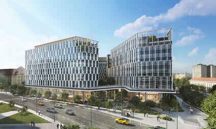 Megkezdi a H2Offices komplexum második fázisának építését a Skanska Budapesten