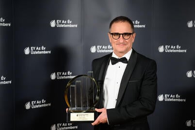 Veres Tibor, a Wallis Csoport alapítója az EY Az Év Üzletembere Díj győztese