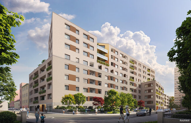 Egyedi lakóprojektet indít a Cordia a Corvin Sétány folytatásaként