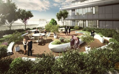 A legújabb budapesti Skanska irodaház, a Nordic Light ünnepélyes alapkőletétele