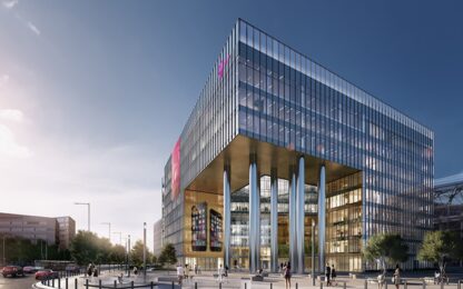 Letették a Telekom új székházának alapkövét
