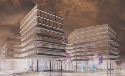 Átadta a Skypark irodaházat a Corvin Sétányon a Futureal-csoport