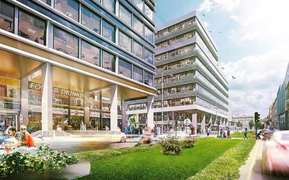 AGORA Budapest néven épül az új városközpont az Árpád hídnál