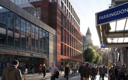 A Farringdon West Crossrail állomáshoz kapcsolódó fejlesztés megvásárlásával öt projektre bővül a HB Reavis londoni portfóliója