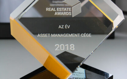 A CPI Hungary kapta meg az Év Asset Management Cége 2018 díjat a magyarországi Real Estate Awards Gálán