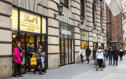 Harmadik Lindt üzletnyitás Budapesten a JLL bérlőképviseletével