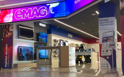 eMAG üzlet nyílt a Mammutban