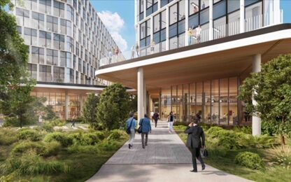 A Skanska kültéri műalkotás tervezésére írt ki tendert a H2Offices irodakomplexum számára