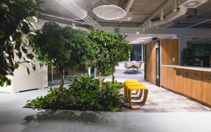 A Skanska Nordic Light irodaházban található székhelye WELL Health & Safety minősítést kapott