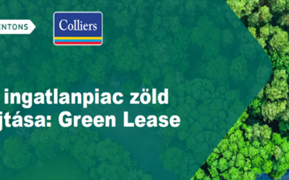 Az ingatlanpiac zöld hajtása: Green Lease