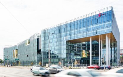 Több bérlős irodaházzá vált a WING által fejlesztett Telekom székház