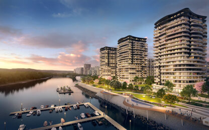 Elindult Budapest új, Duna-parti városnegyed-fejlesztése, a Marina City
