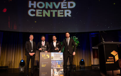 A WING nyerte az Év Tranzakciója díjat a Honvéd Center eladásával a Real Estate Awardson