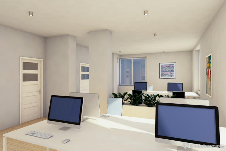 Nagy  irodatér látványterv #2