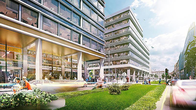 AGORA Budapest néven épül az új városközpont az Árpád hídnál