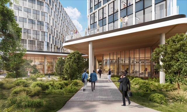 A Skanska kültéri műalkotás tervezésére írt ki tendert a H2Offices irodakomplexum számára