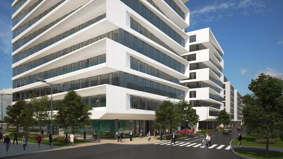 Több mint 90%-os bérbeadottsággal nyílt meg a Millennium Gardens első üteme, Európa egyik legmodernebb, legenergiatakarékosabb és a legfrissebb ESG fejlesztési megoldásokat felvonultató épülete