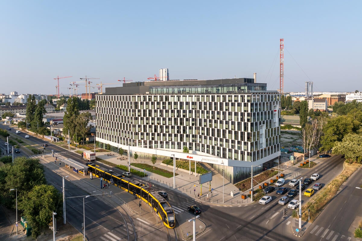 Elkészült a BakerStreet, az E.ON Hungária Csoport új, dél-budai székháza