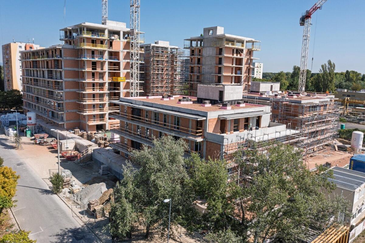 Elérte legmagasabb pontját a LIVING első budai lakóparkja, a Római Park