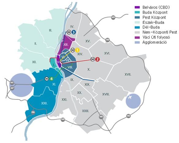 A BIEF publikálta a budapesti irodapiac 2026 első negyedéves jelentését