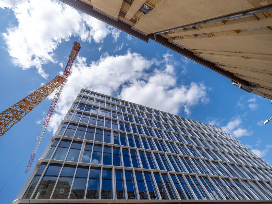 Elkészült a H2Offices második ütemének teljes épületburka