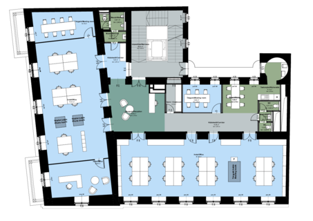 1st floor open office 