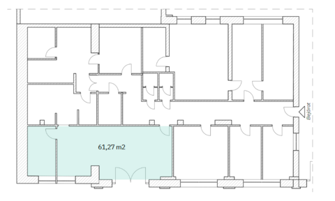 Utcafronti, Földszint