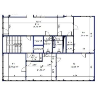 Kiadó iroda Kiadó földszinti, 105 m²-es, teljesen szeparált iroda