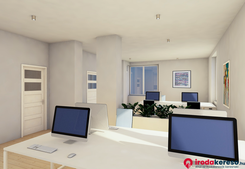 Nagy  irodatér látványterv #2