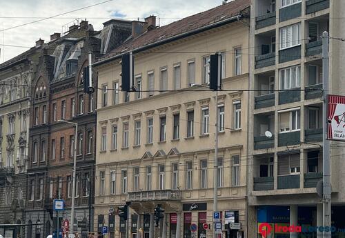 Kiadó iroda Kiadó 192 nm-es lakásiroda a Corvin-negyednél, a Ferenc körúton.