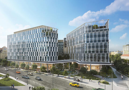 A Skanska értékesíti a budapesti H₂Offices második fázisát az ERSTE Nyíltvégű Ingatlan Befektetési Alapnak