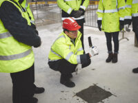 A legújabb budapesti Skanska irodaház, a Nordic Light ünnepélyes alapkőletétele