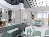 Finta József rajzaival újulnak meg a City Center irodaház földszinti közös terei