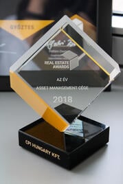 A CPI Hungary kapta meg az Év Asset Management Cége 2018 díjat a magyarországi Real Estate Awards Gálán