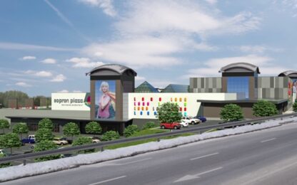 Kívül-belül megújuló környezettel várja vásárlóit a Sopron Plaza